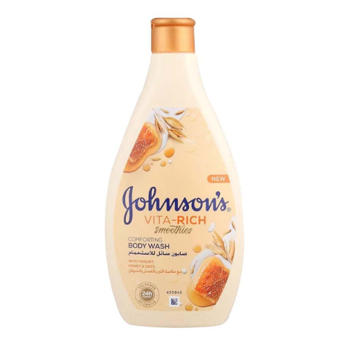 سائل إستحمام جونسون اللبن والعسل والشوفان 250مل